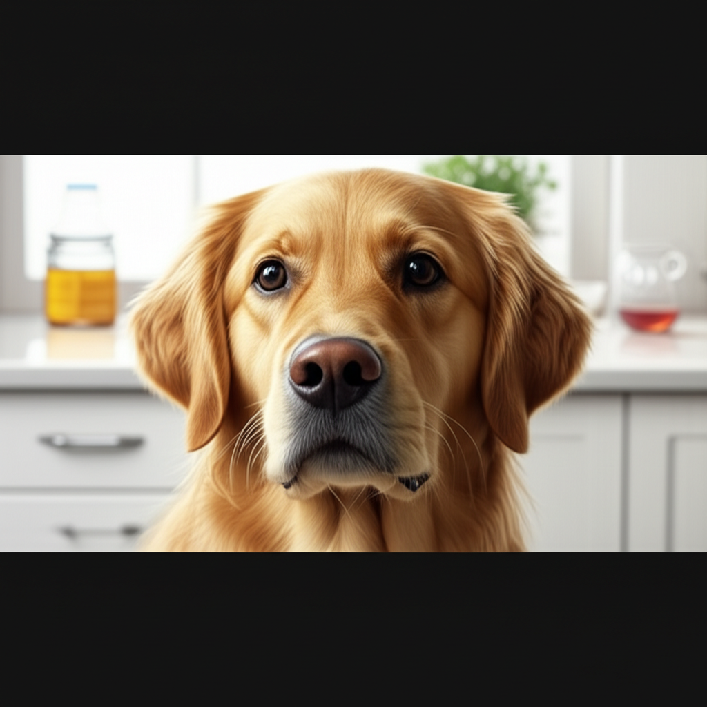 Generate a high-quality, relevant image prompt for an article about: Can Dogs Eat Pancakes With Syru